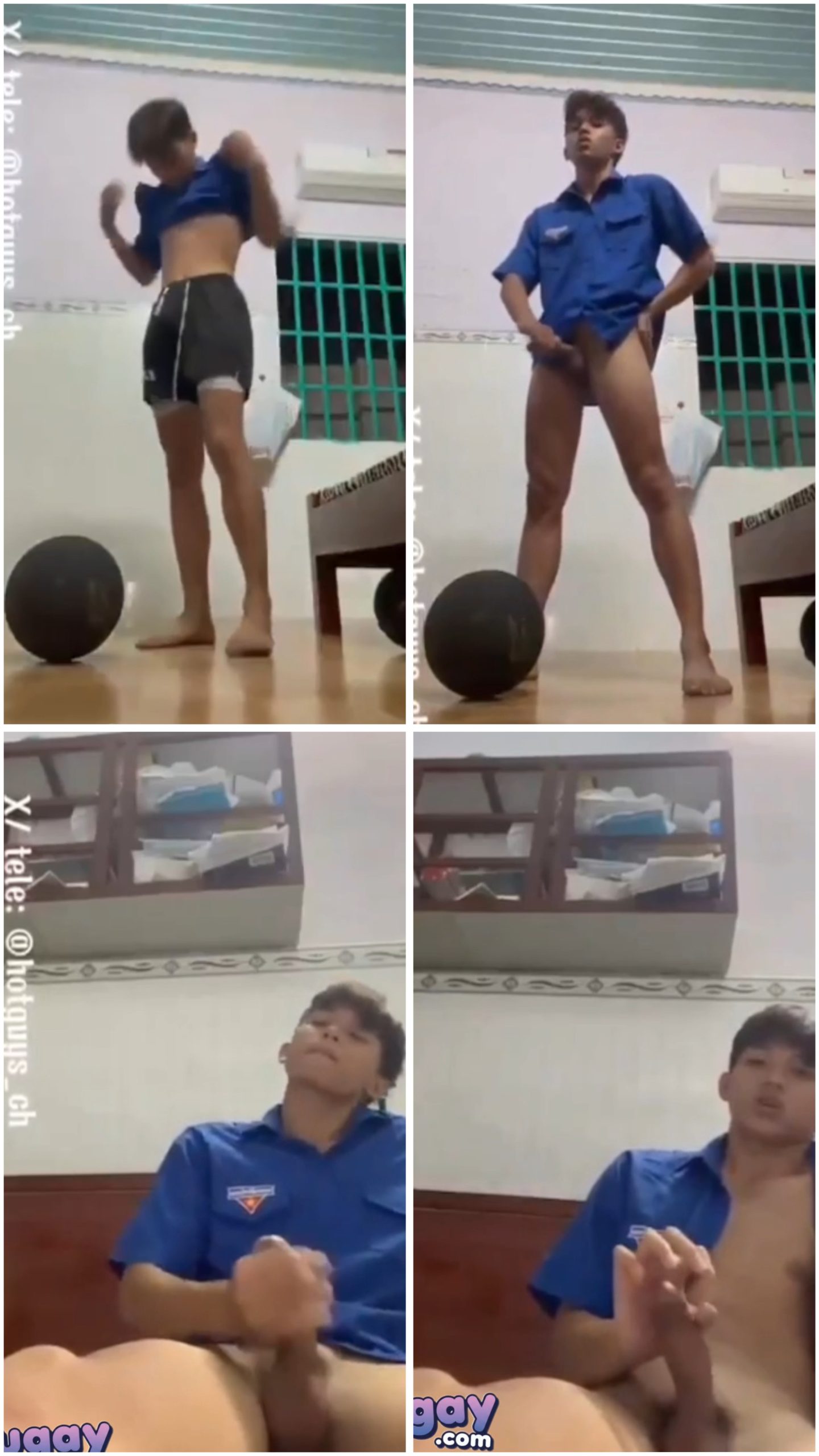 VIETNAMESE BROTHER OF THE YOUTH UNION WITH CURVY COCK