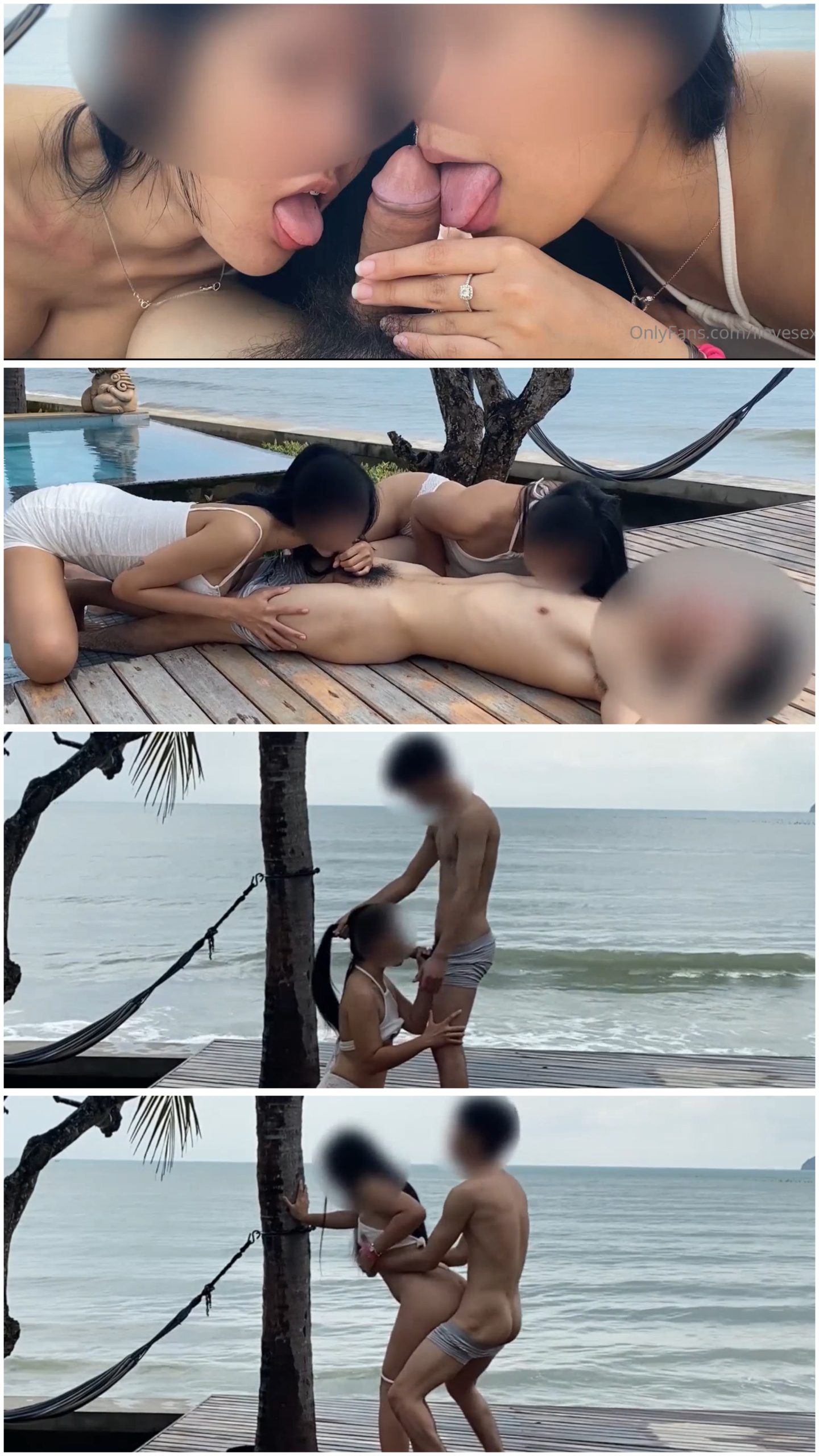 HAVING SEX WITH BOYFRIEND AT THE BEACH